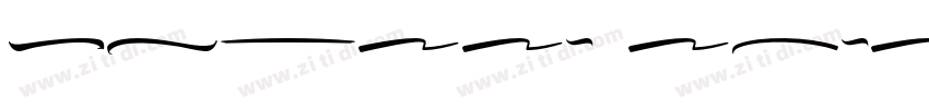 Prissa Swash Regular字体转换